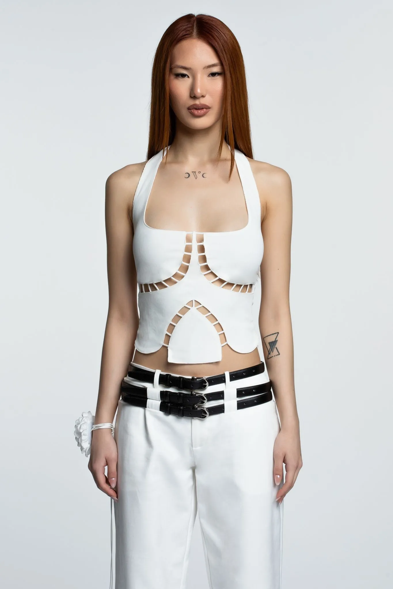 Doutzi Top - White