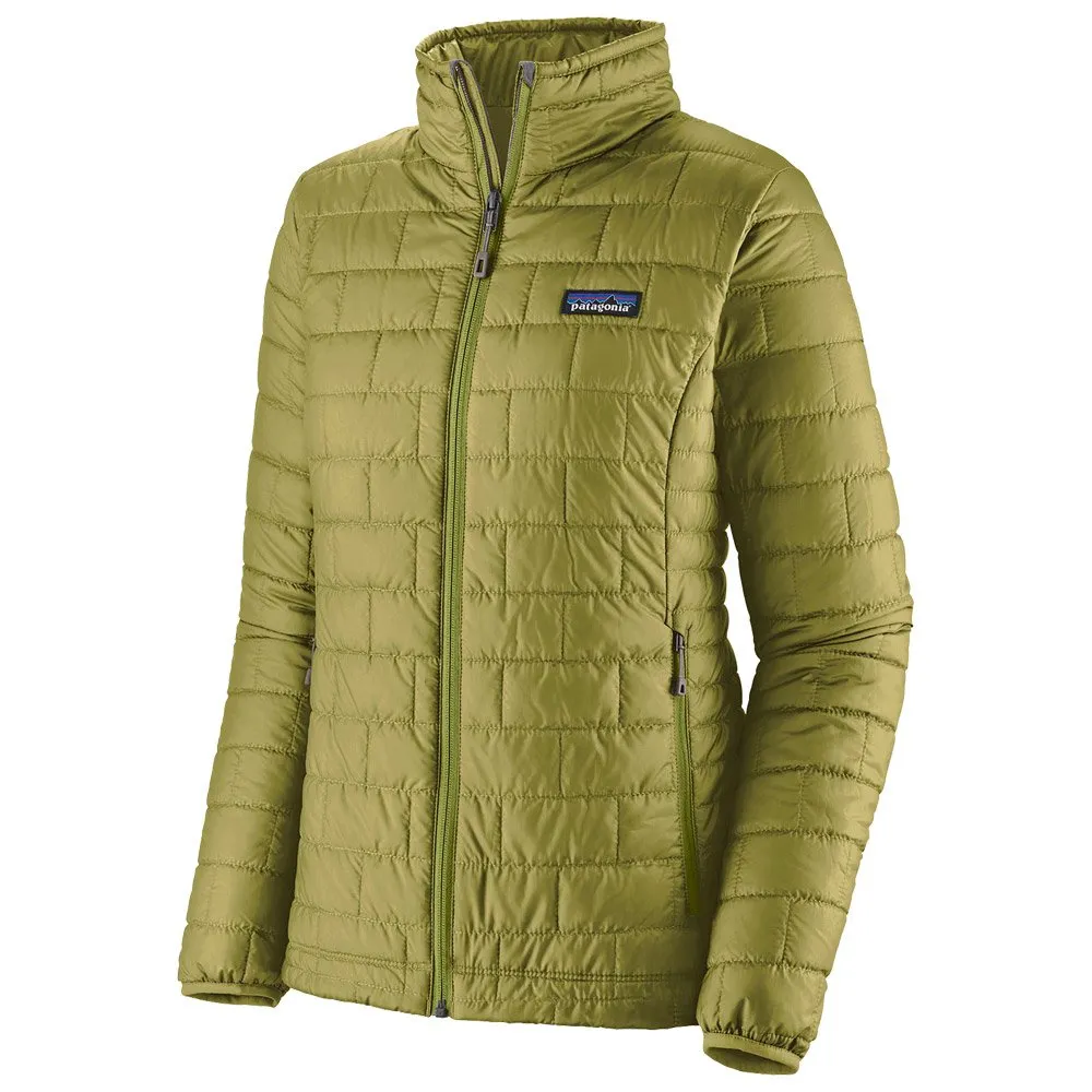 Down jackets Patagonia ---Nano Puff Jkt W's Buckhorn Green