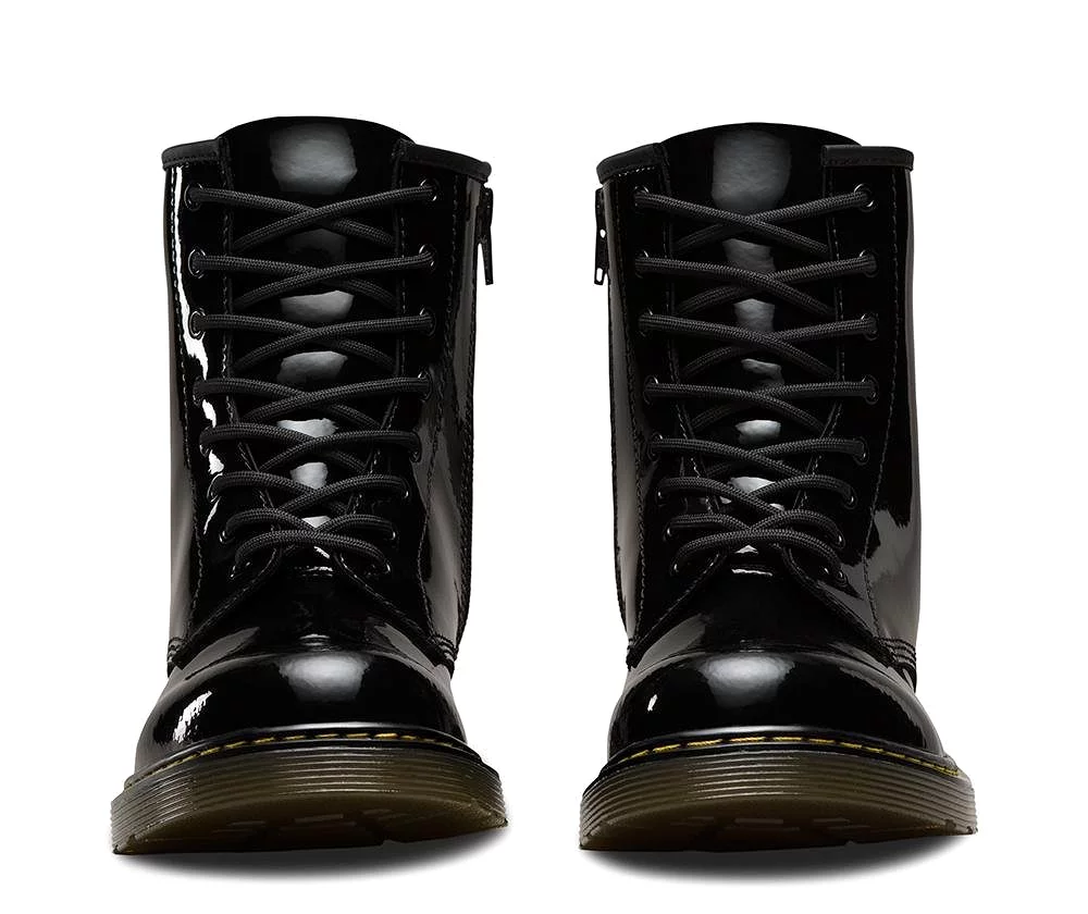 Dr. Martens Girl's 1460 Black Patent (Sizes 4-5)