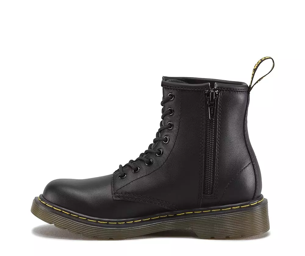 Dr. Martens Kids Delaney Black Leather