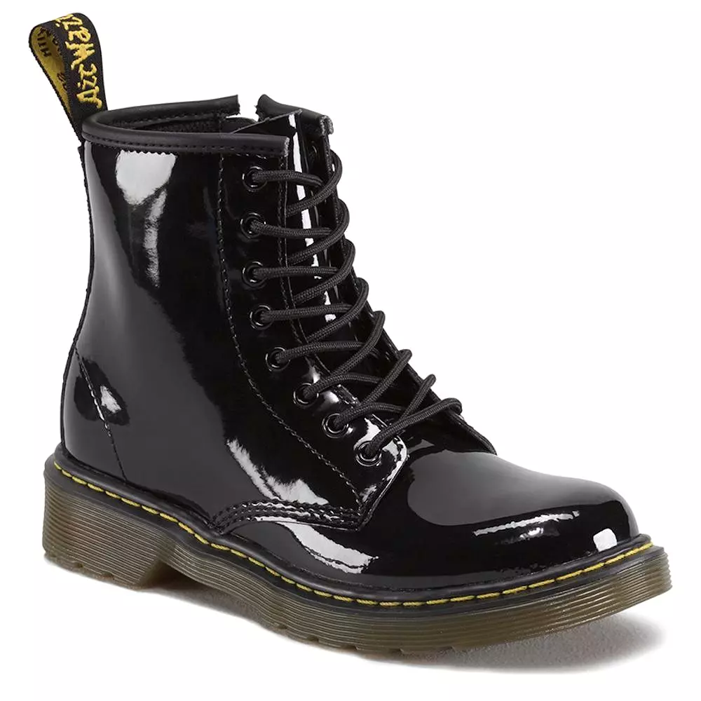 Dr. Martens Kids Delaney Black Patent Lamper