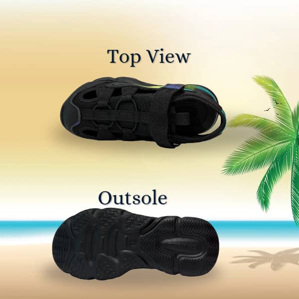 DR.KONG KIDS TOTAL CONTACT SANDALS DK-S2000620-BLK(RP : $129)