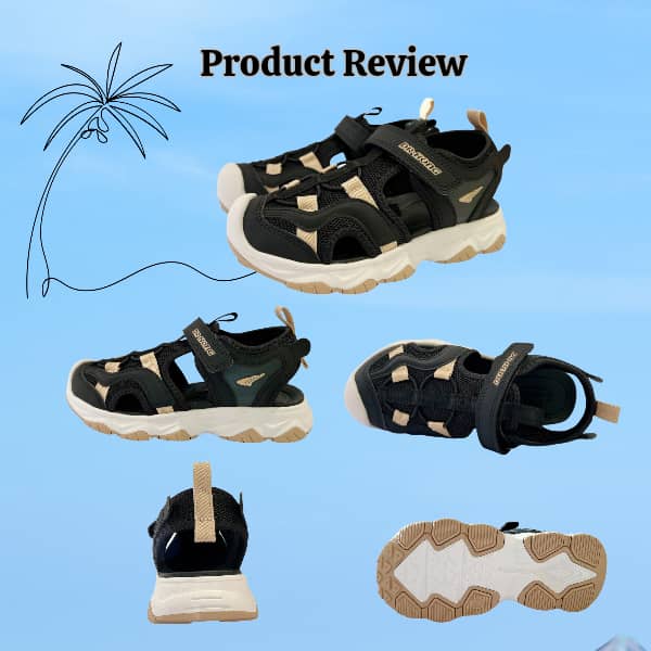 DR.KONG KIDS  TOTAL CONTACT SANDALS DK-S2000630-BLK(RP : $129)