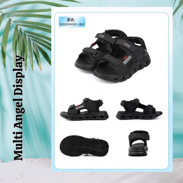 DR.KONG KIDS TOTAL CONTACT SANDALS DK-S20232W001-BLK(RP : $129)