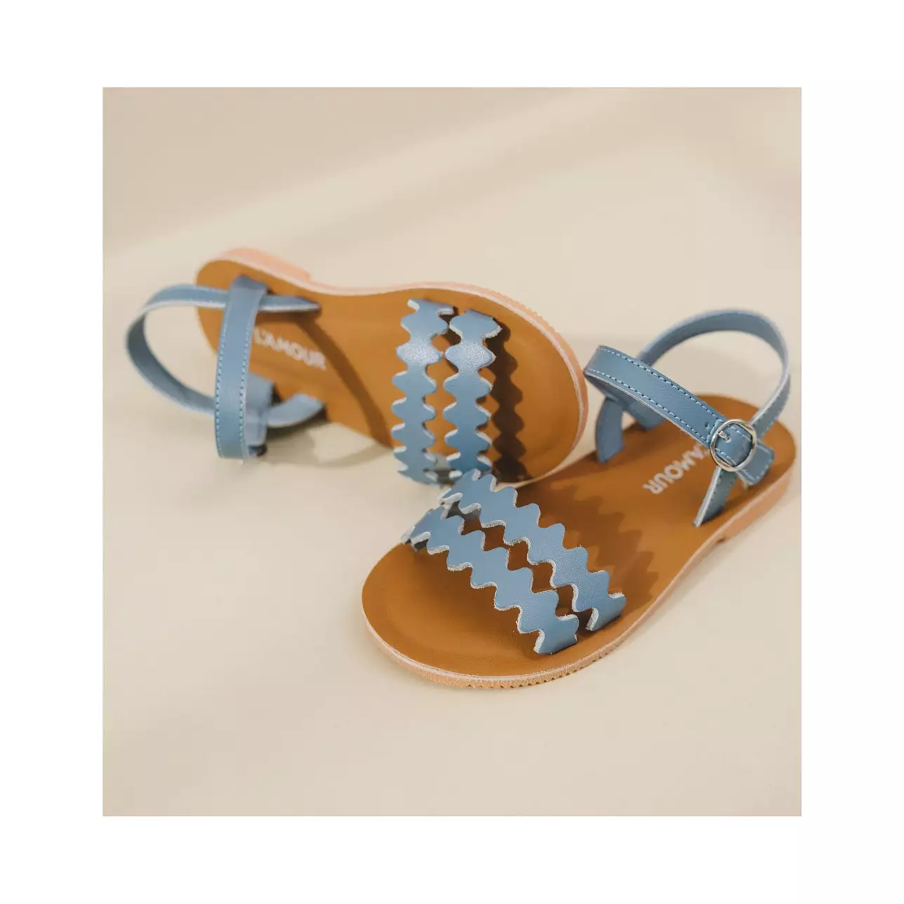 Eden Scalloped Sandal