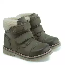 (EV2447C-2/ EV2448C-2) Emel winter boots velcro green