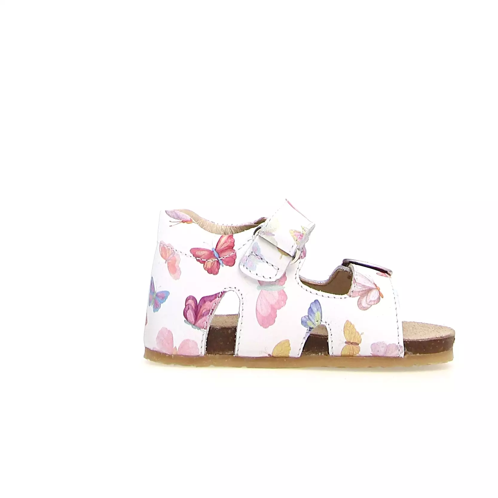 Falcotto Bea Girl's Sandals - Butterflies White