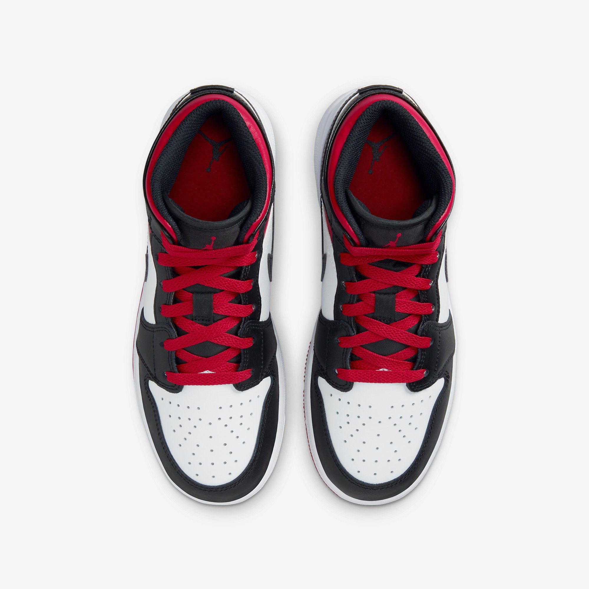 (GS) Air Jordan 1 Mid 'Gym Red / Black Toe' (2023) DQ8423-106