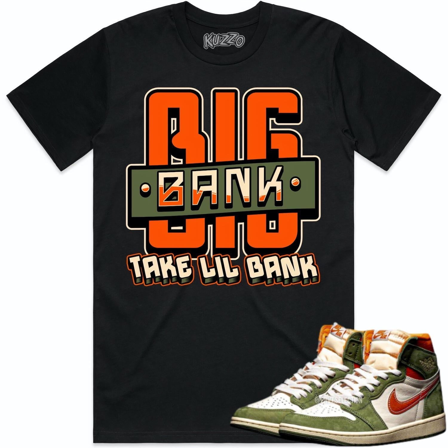 Jordan 1 Celadon 1s Shirt to Match - CELADON BIG BANK