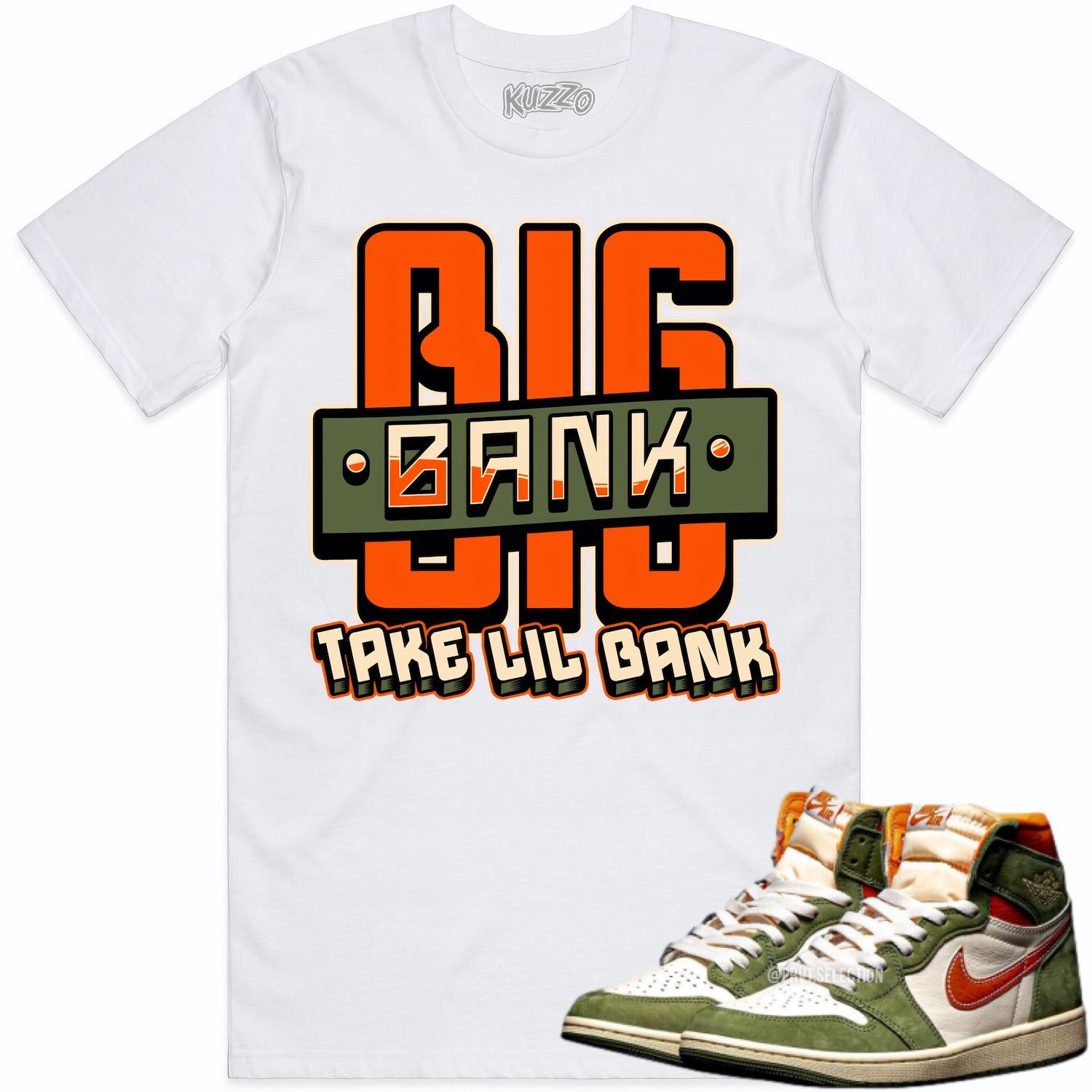 Jordan 1 Celadon 1s Shirt to Match - CELADON BIG BANK