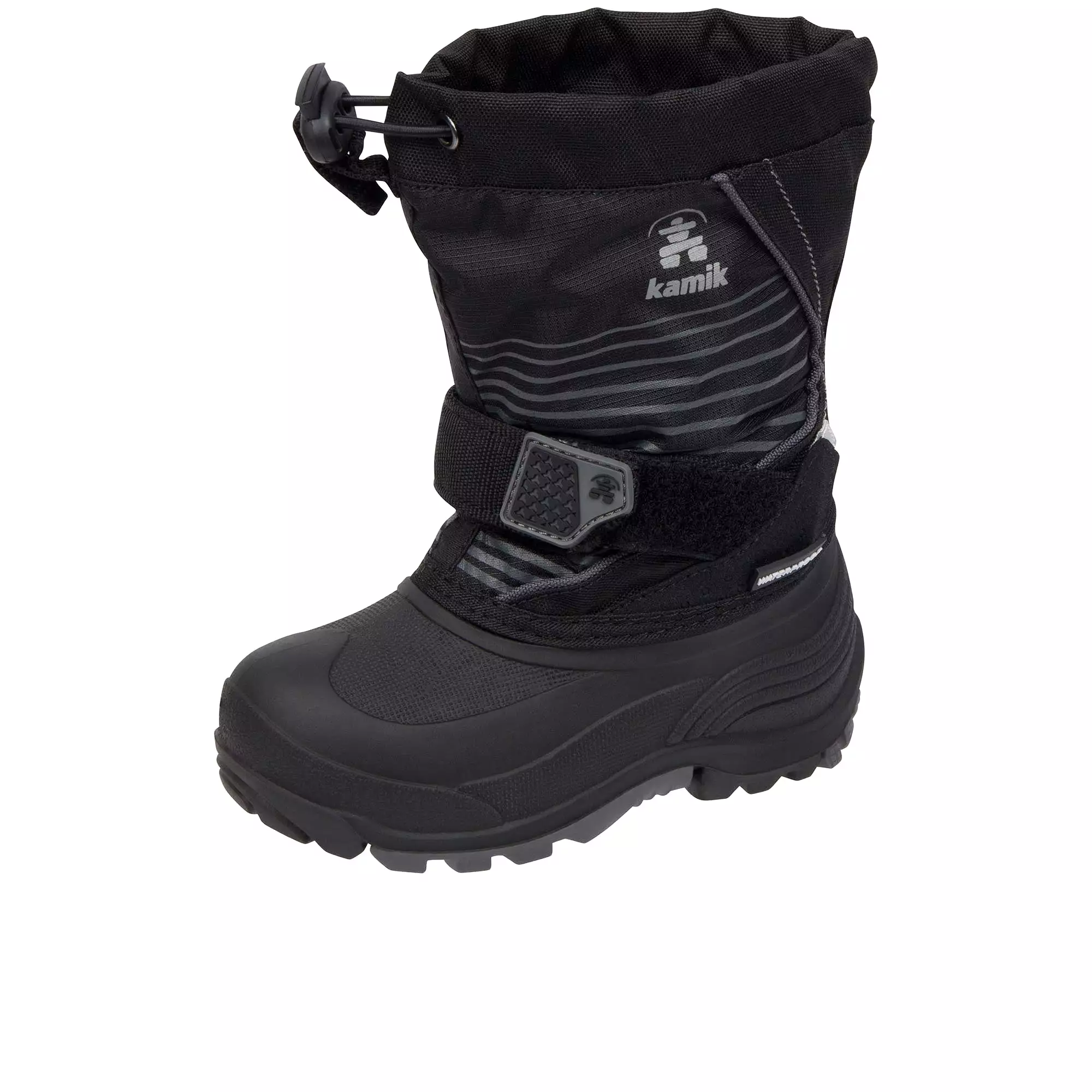 Kamik Childrens Snowfall Black Charcoal