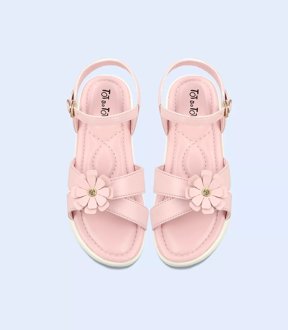 KG0096-PINK-Girl Sandals