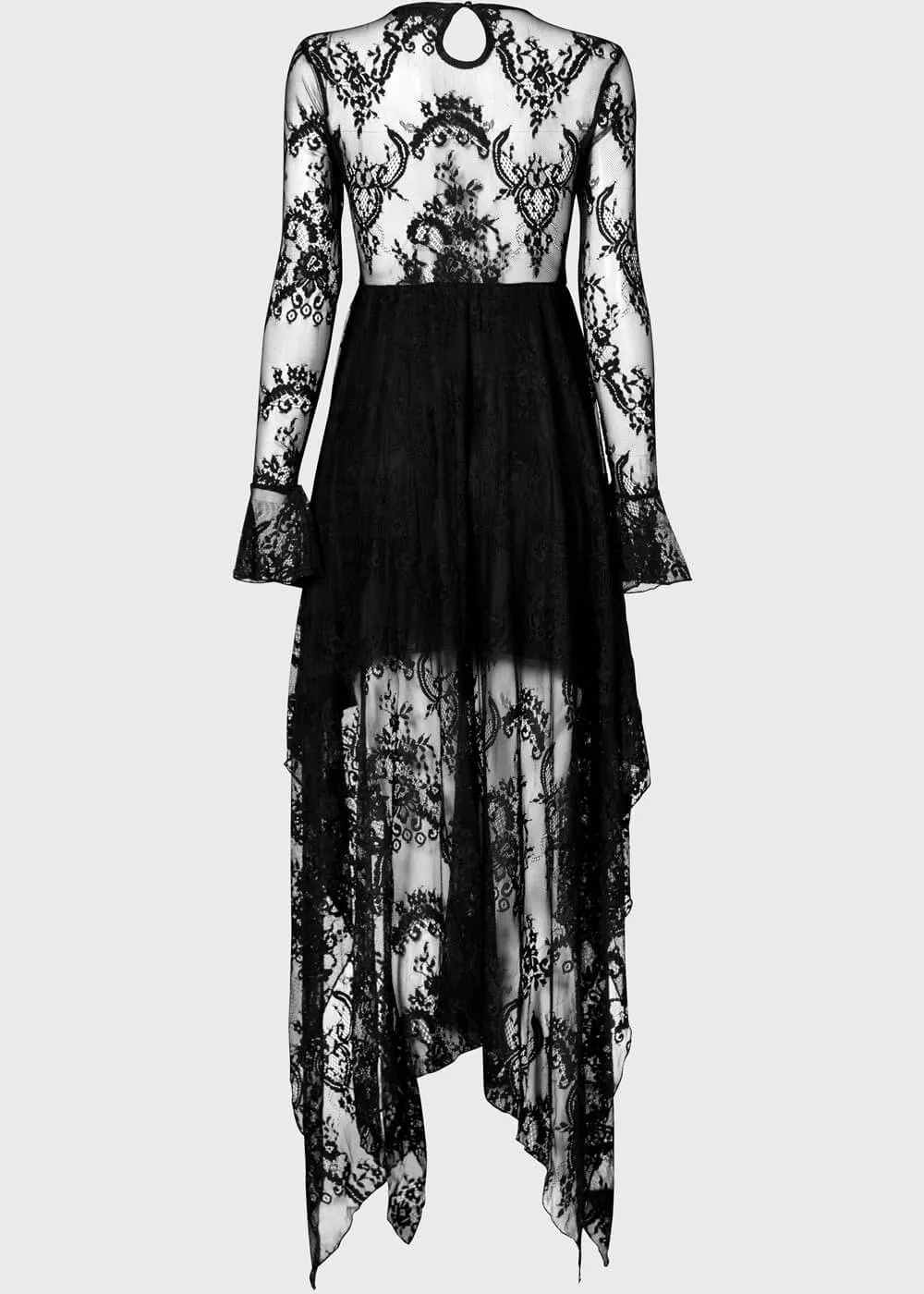 Killstar Shadow Figure Maxi Dress Black