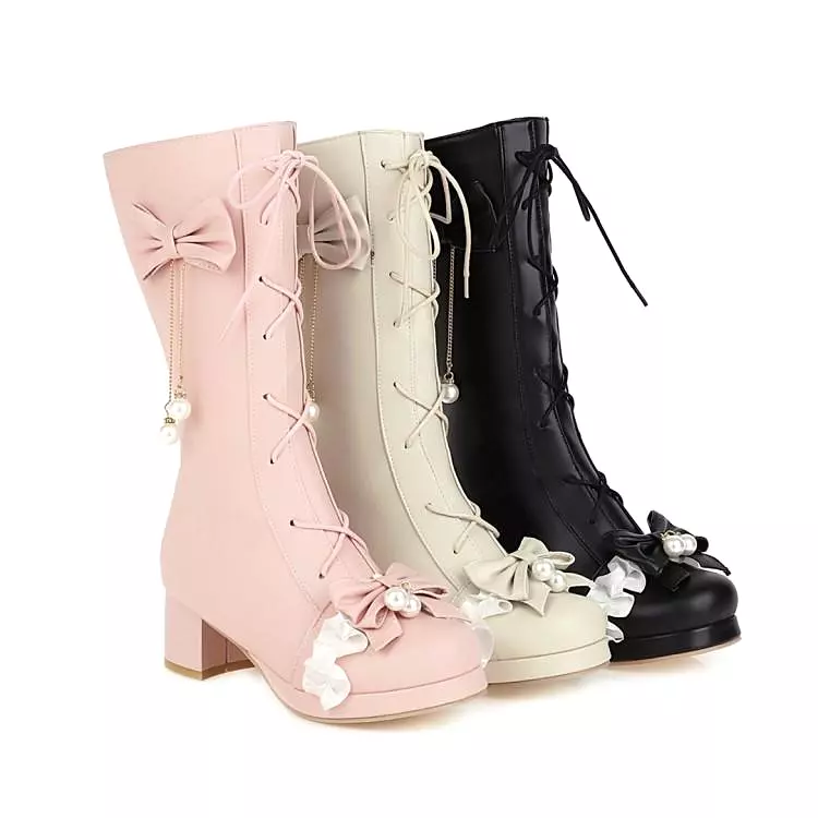 Lolita Knight Boots AD12699