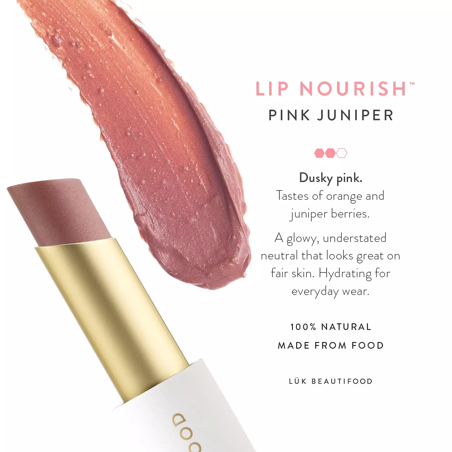 Luk Beautifood Lip Nourish Christmas Pink Jumiper