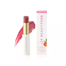 Luk Beautifood Lip Nourish Organic Lipstick Ruby Grapefruit