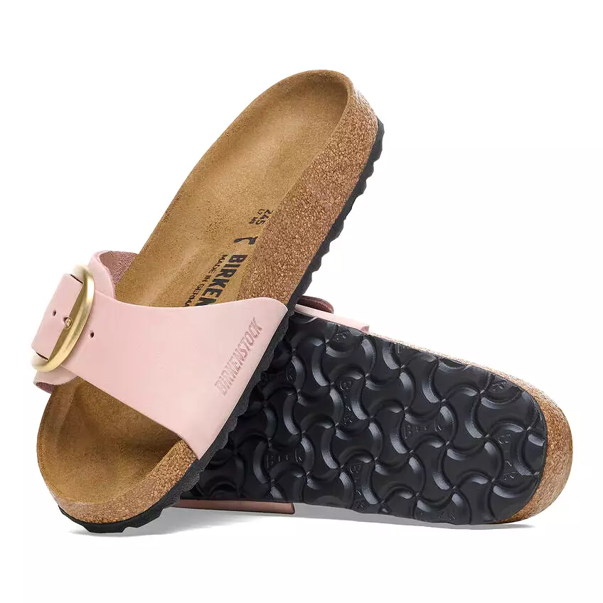 Madrid Big Buckle - Soft Pink Nubuck||Madrid Grosses Boucles - Nubuck rose ple