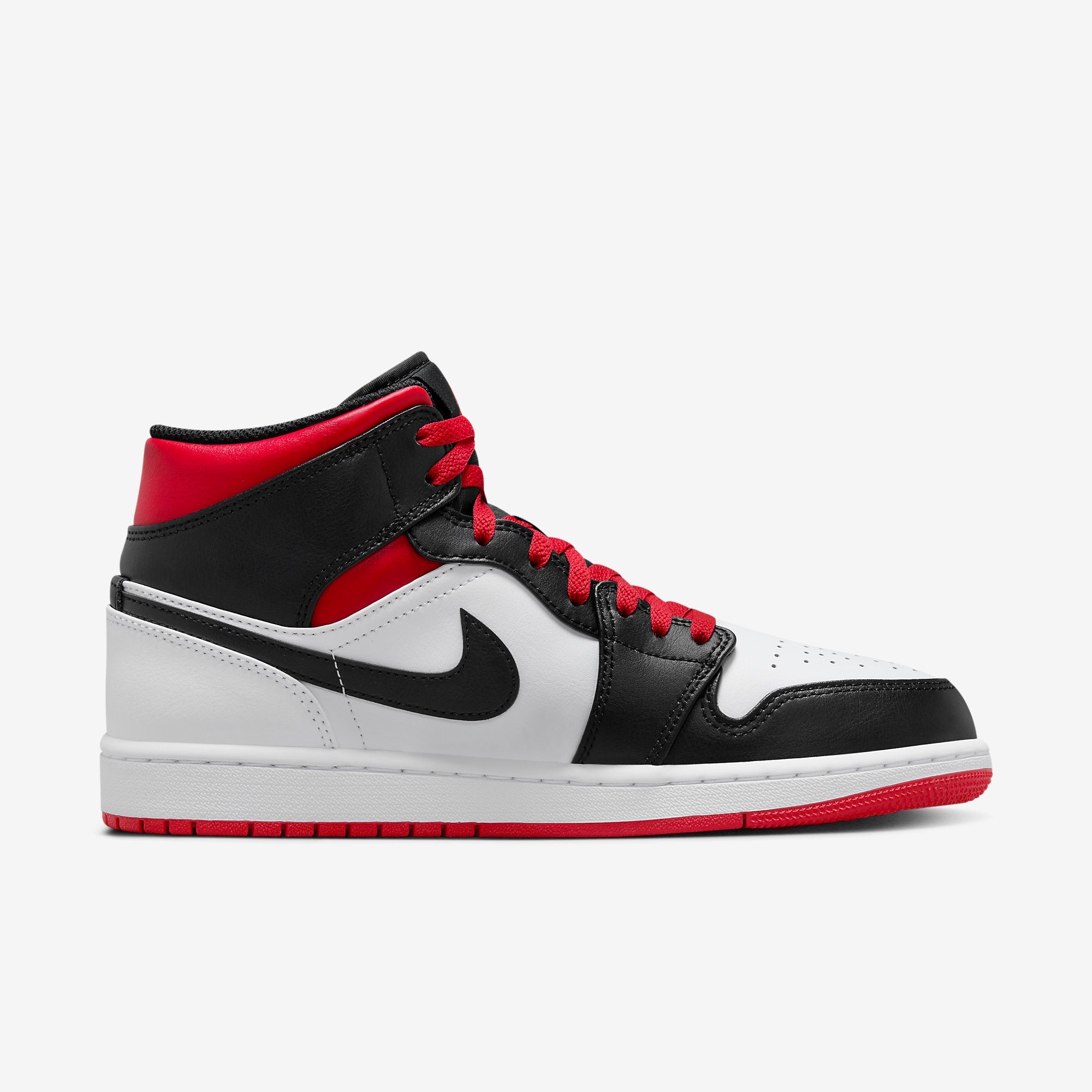 (Men's) Air Jordan 1 Mid 'Gym Red / Black Toe' (2023) DQ8426-106