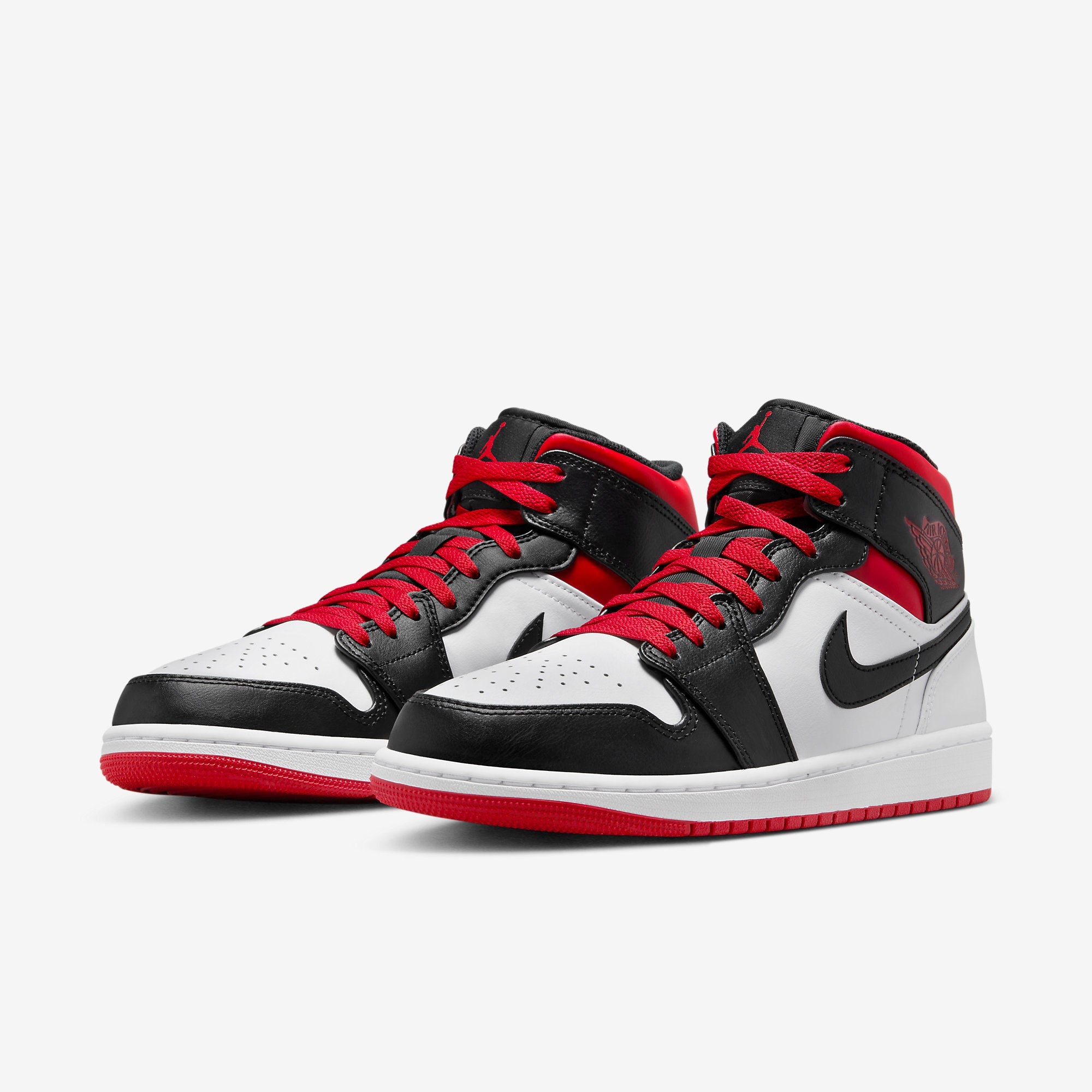 (Men's) Air Jordan 1 Mid 'Gym Red / Black Toe' (2023) DQ8426-106