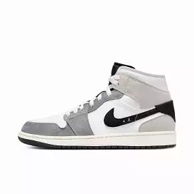 (Men's) Air Jordan 1 Mid SE Craft 'Cement Grey / Black' (2023) DZ4136-002