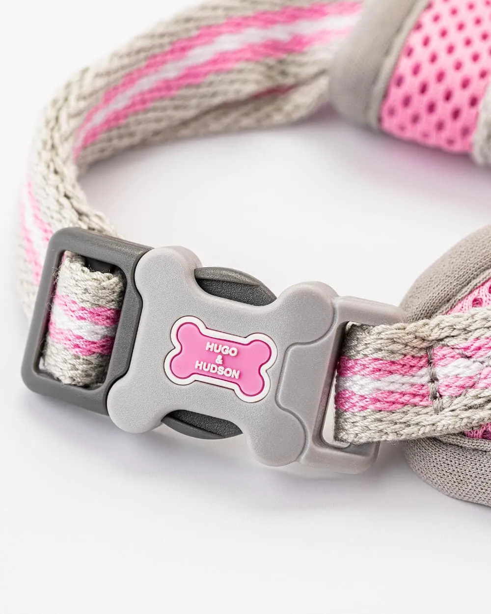 Mesh Dog Harness - Pink