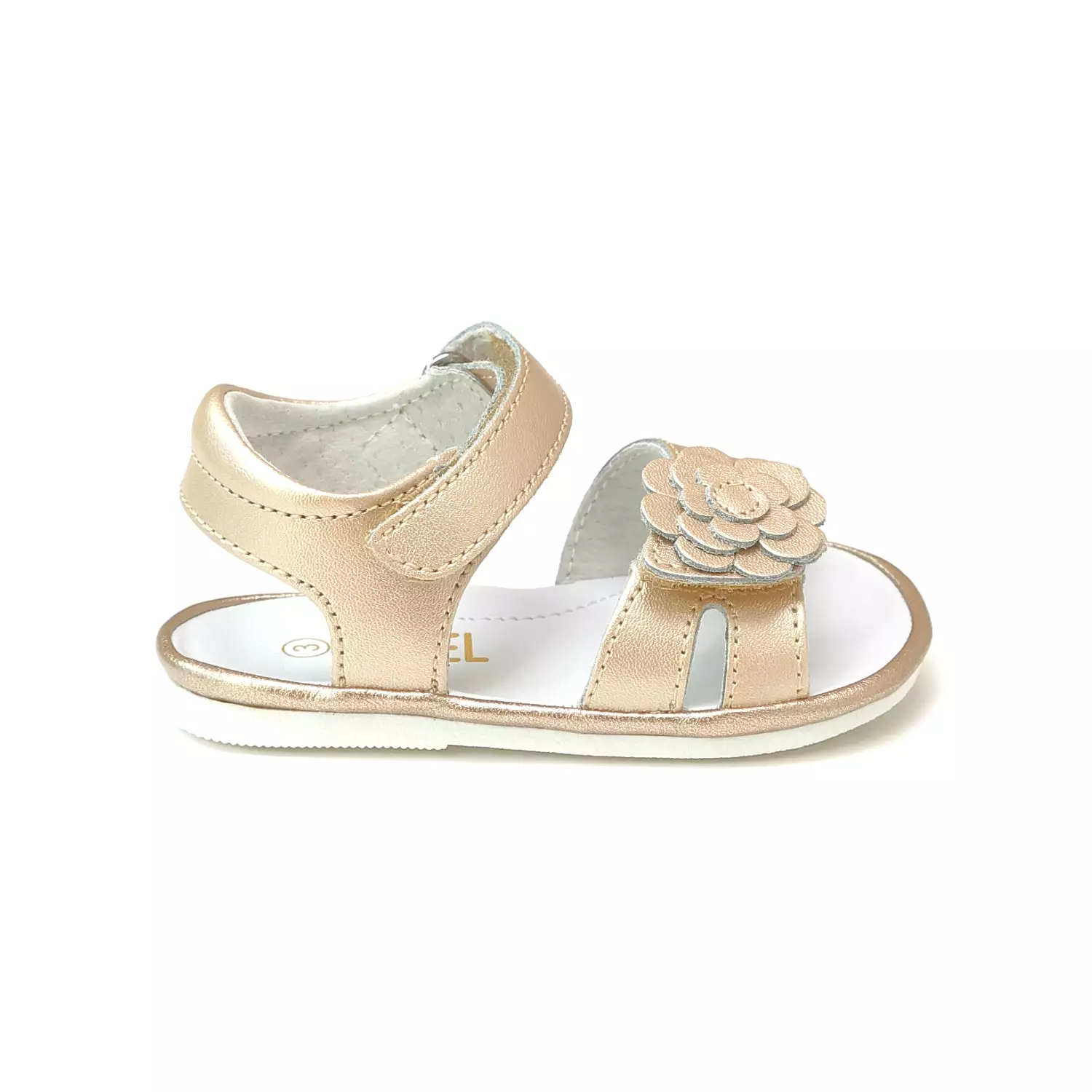 Mila Flower Cutout Sandal (Baby)