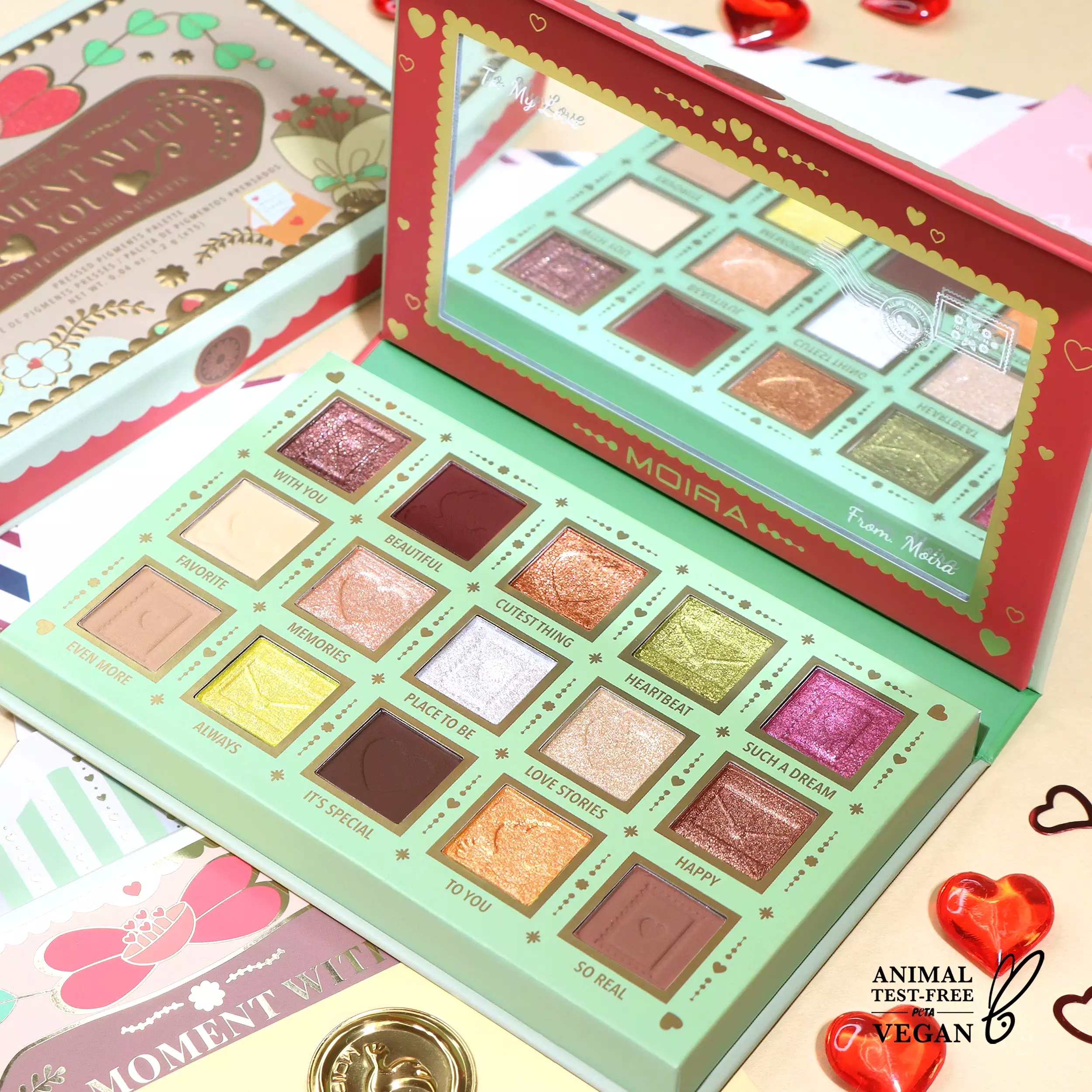 MOIRA A Moment With You 15 Color Eyeshadow Palette