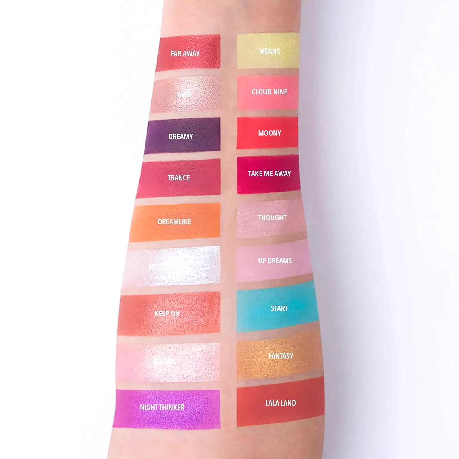 MOIRA Day Dreams 18 Color Eyeshadow Palette