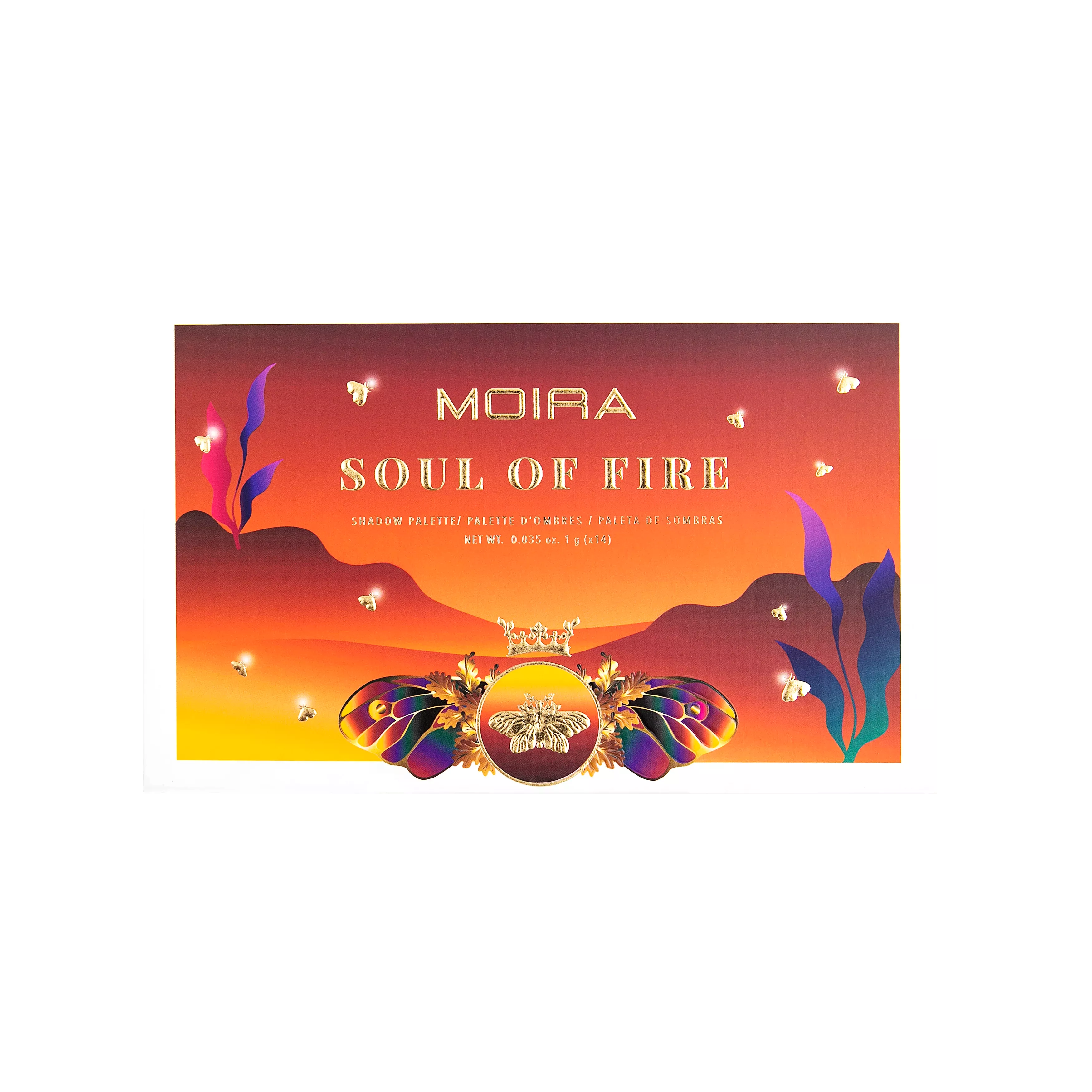 MOIRA Soul of Fire 12 Color Eyeshadow Palette