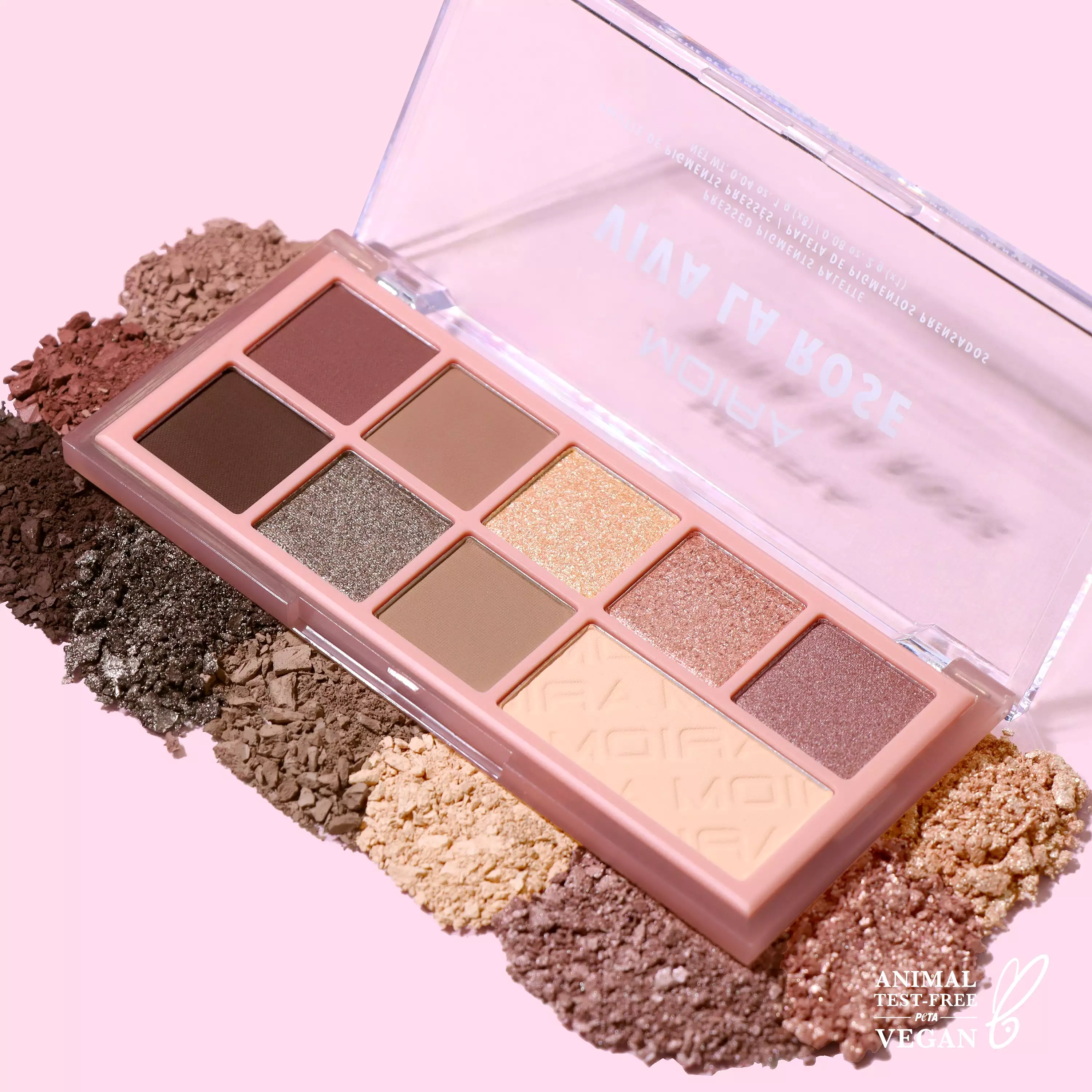 MOIRA Viva La Rose 10 Color Eyeshadow Palette