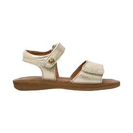 Naturino Girl's (Sizes 28-29) Aryli Platinum Velcro Sandal