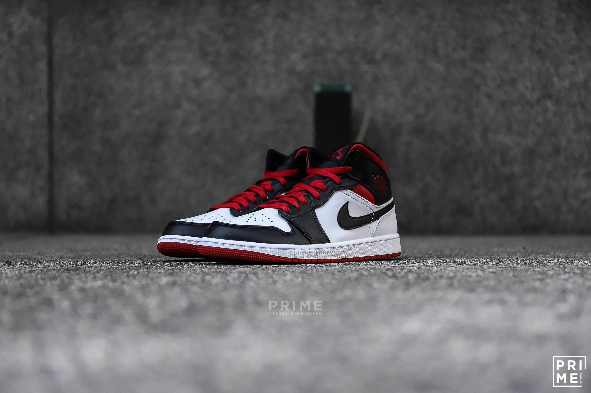 Nike Air Jordan 1 Mid White Gym Red (DQ8426 106)