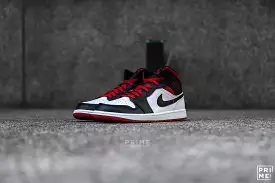 Nike Air Jordan 1 Mid White Gym Red (DQ8426 106)