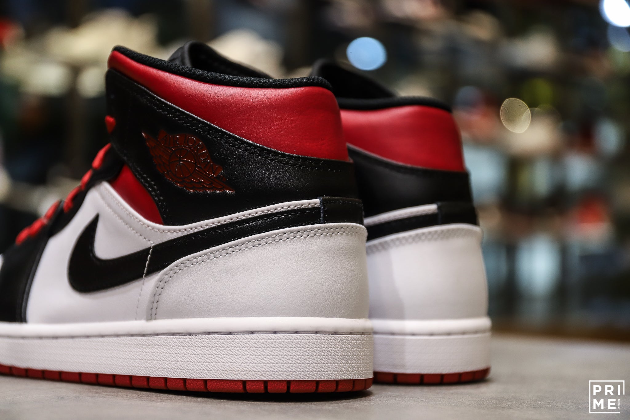 Nike Air Jordan 1 Mid White Gym Red (DQ8426 106)