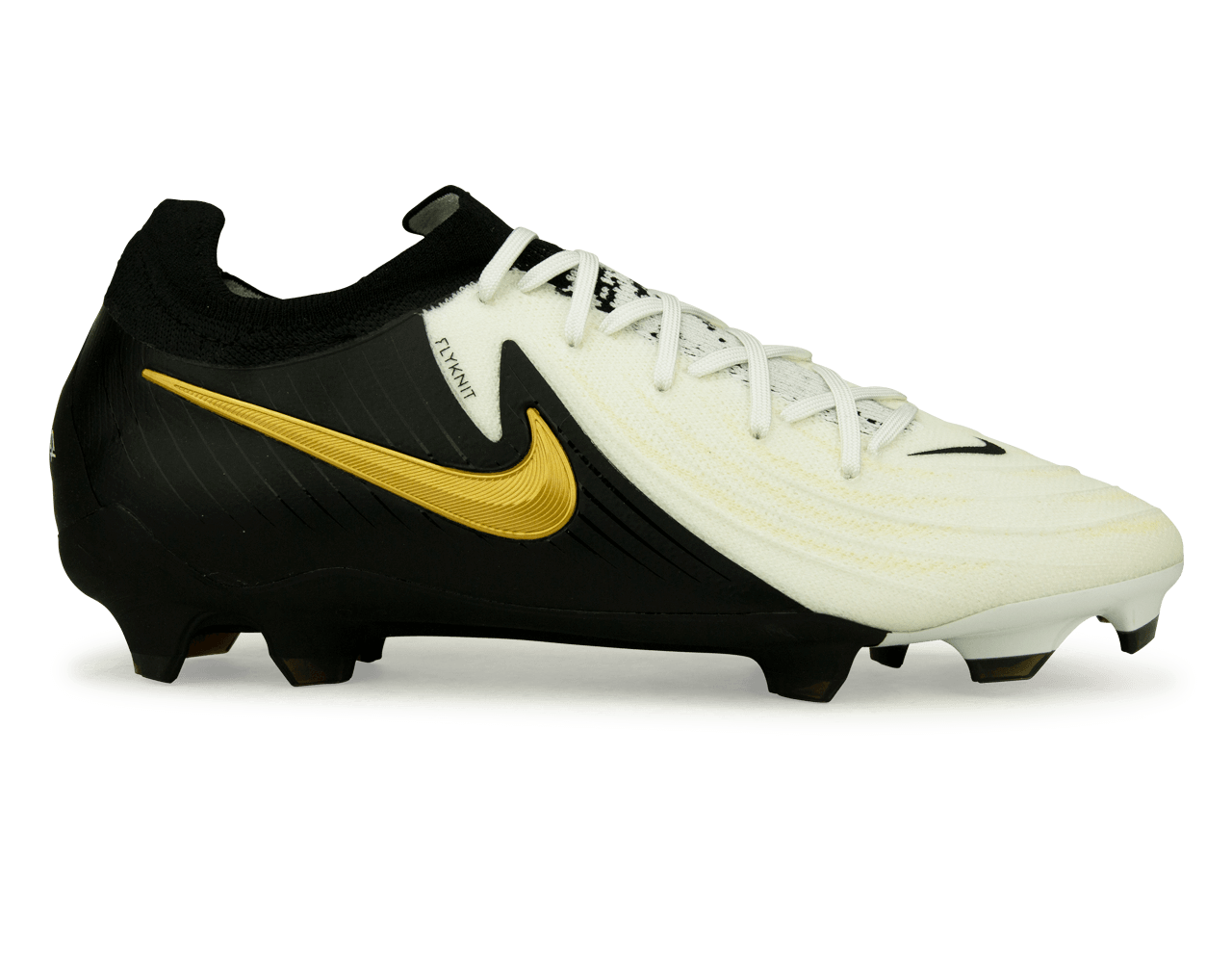 Nike Men's Phantom GX II Pro FG White/Black/Gold