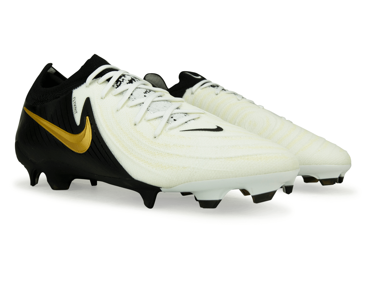 Nike Men's Phantom GX II Pro FG White/Black/Gold