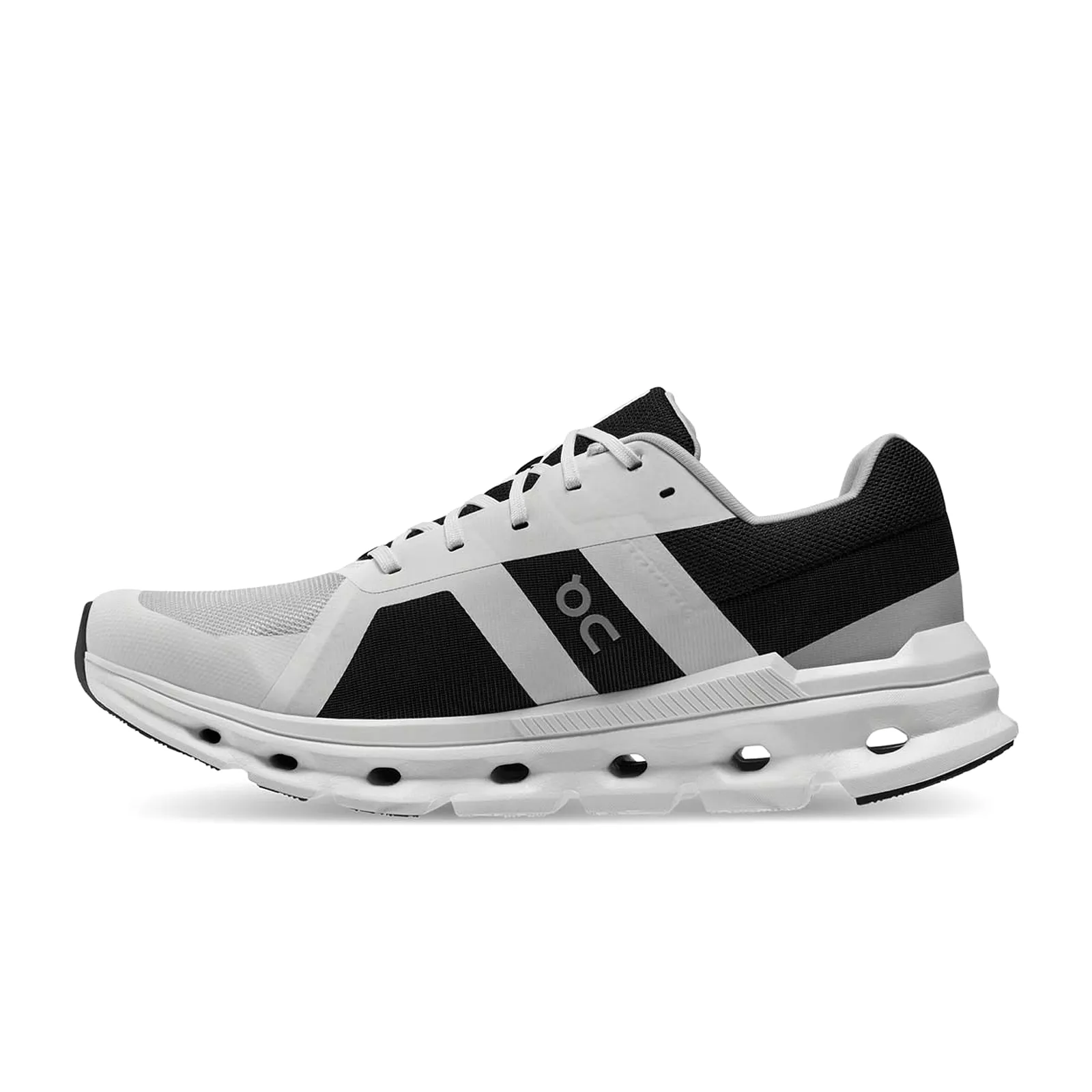 On Running Cloudrunner Running Shoe (Men) - Glacier/Black