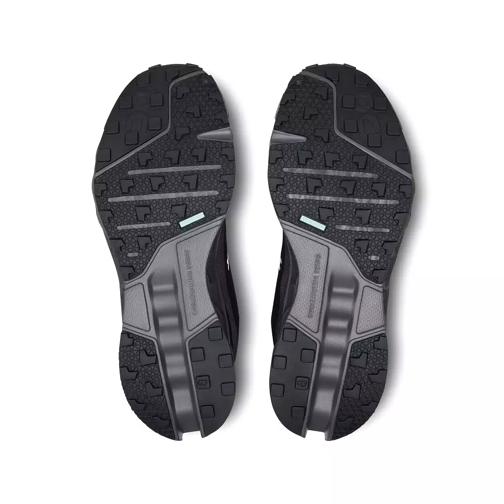 On Running Cloudsurfer Trail Waterproof (Mens) - Black/Eclipse