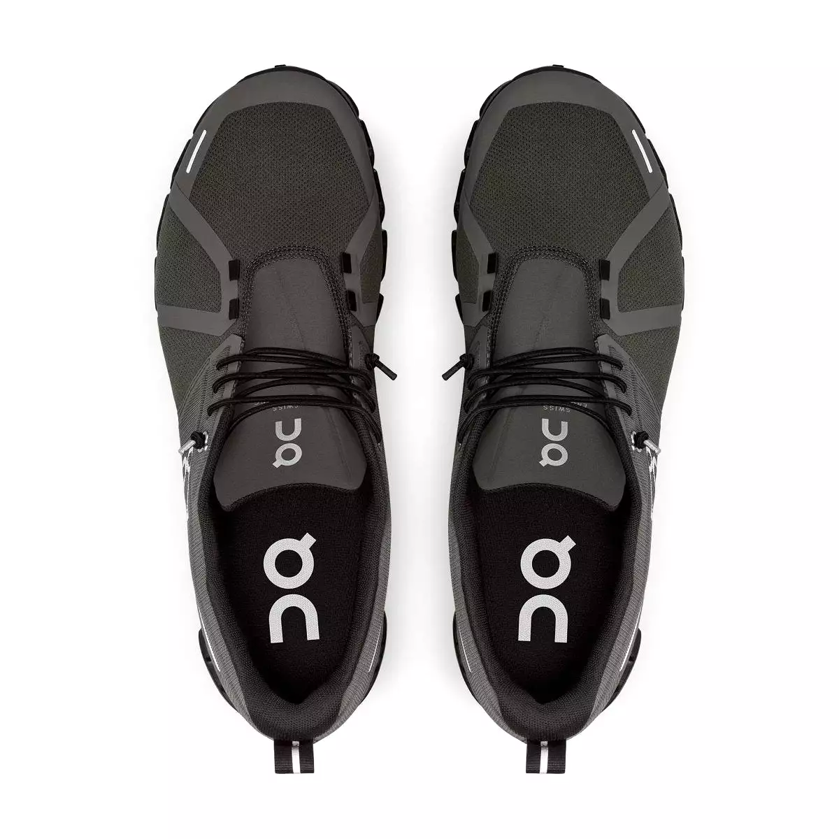 On Running Men's Cloud 5 Olive/Black Waterproof