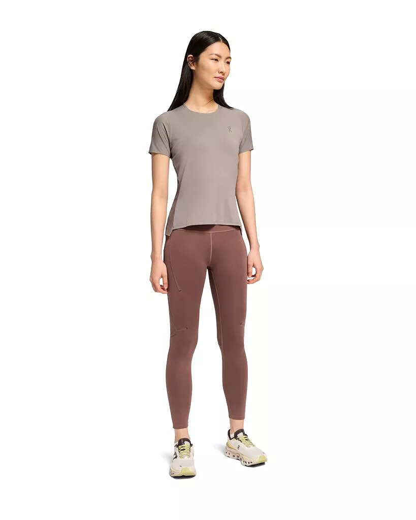 On Running Performance-T (Womens) -  Cinder/Ash