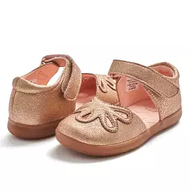 PETAL 2.0 DEW DROP Sandal Mary Jane | Rose Gold