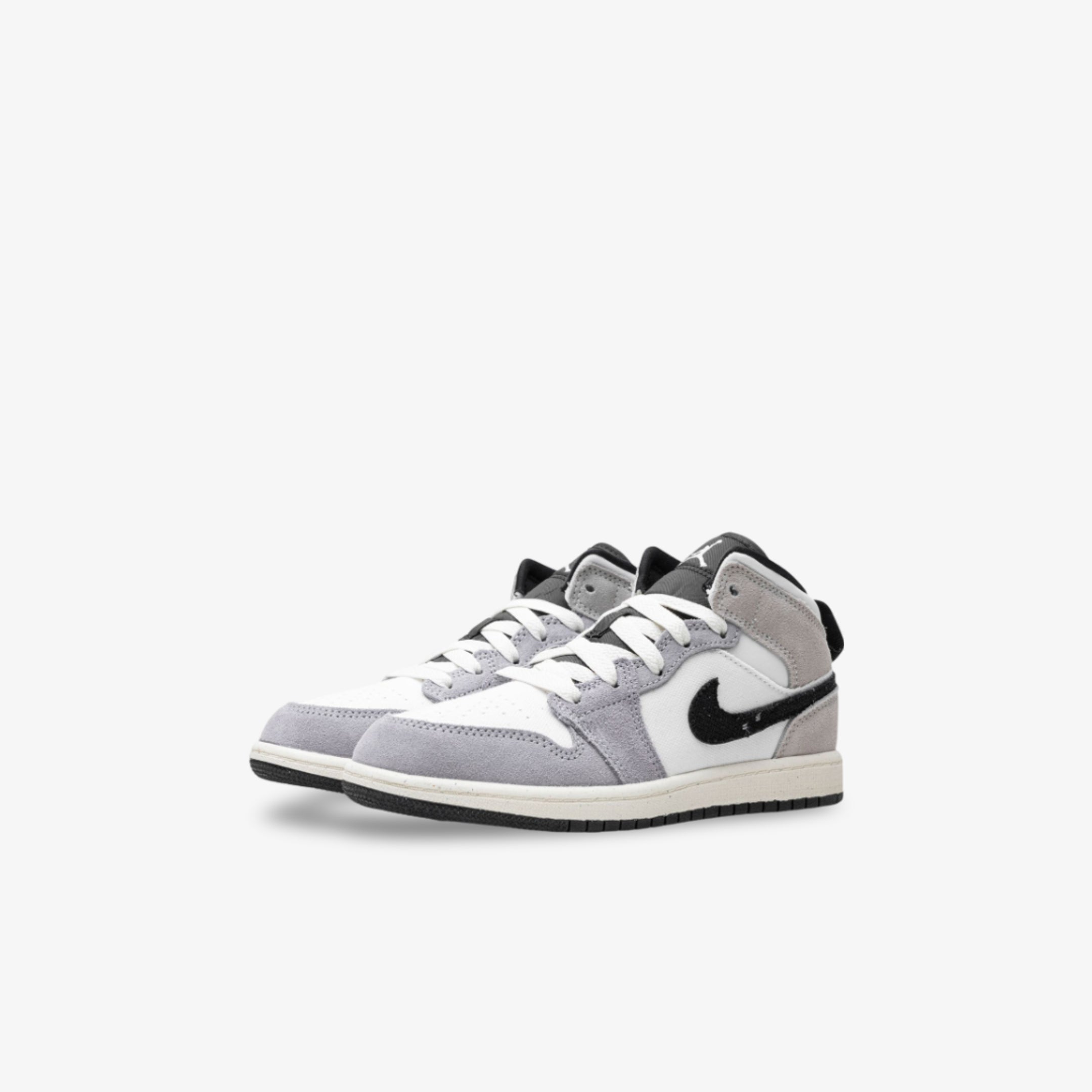 (PS) Air Jordan 1 Mid SE Craft 'Cement Grey / Black' (2023) FD9090-002