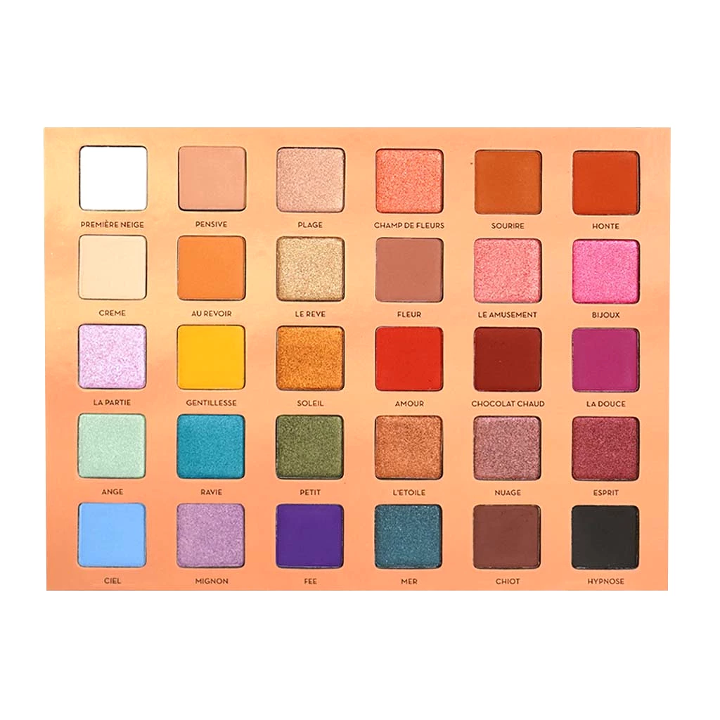 RUDE C'est La Vie 30 Colors Eyeshadow Palette