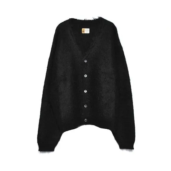 Saint Mxxxxxx  |Wool Plain Logo Cardigans