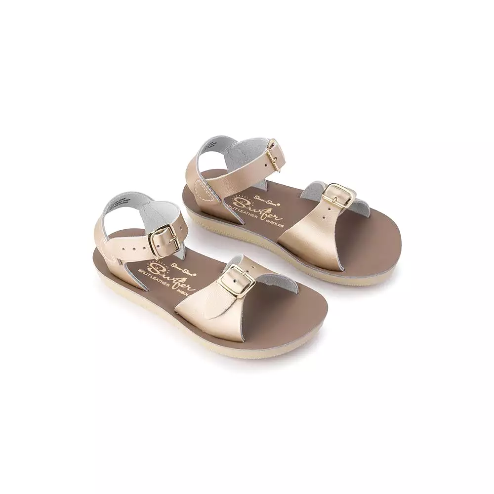 Salt Water Sandals Sun-San Surfer GOLD