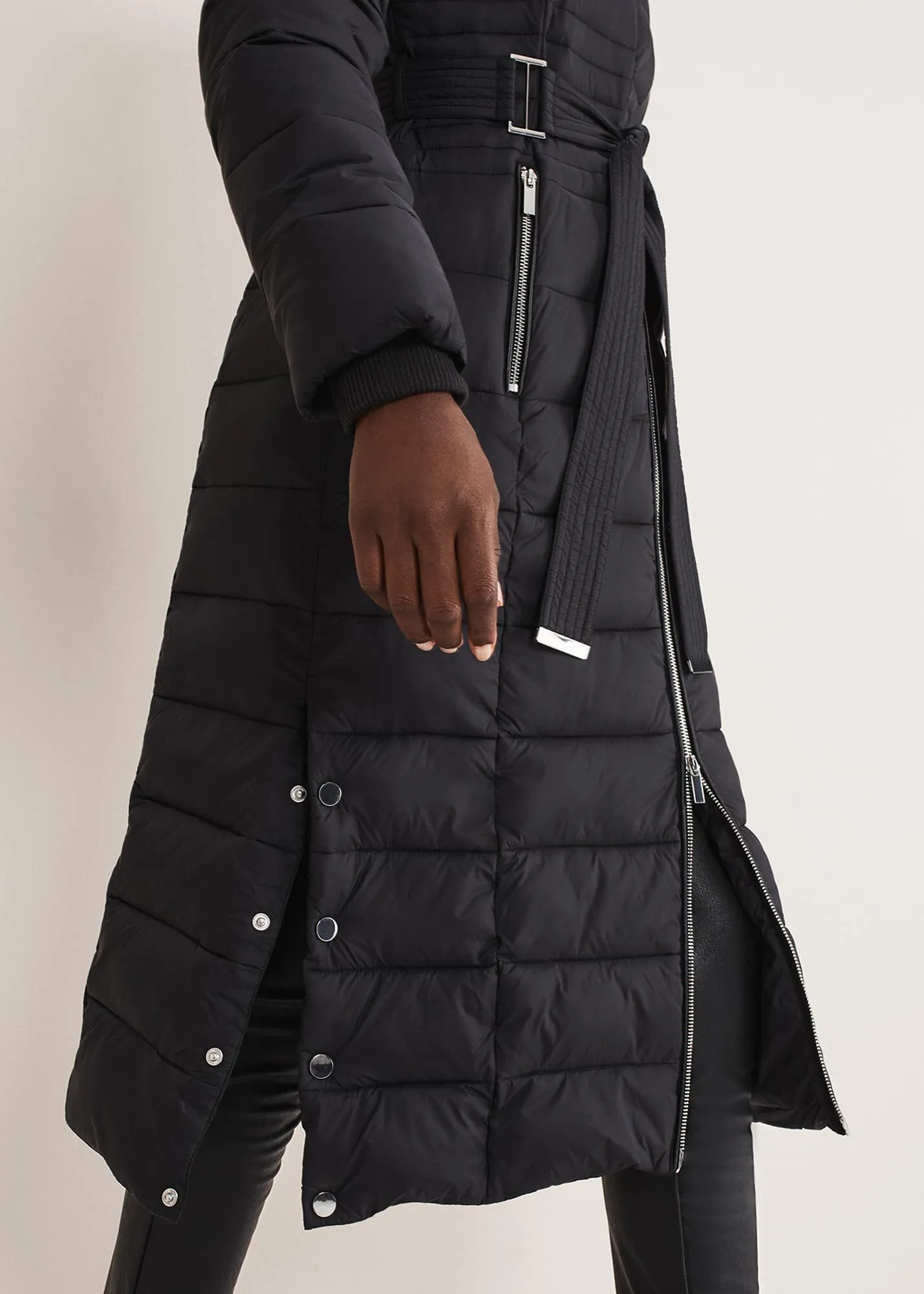 Sofie Waisted Maxi Puffer