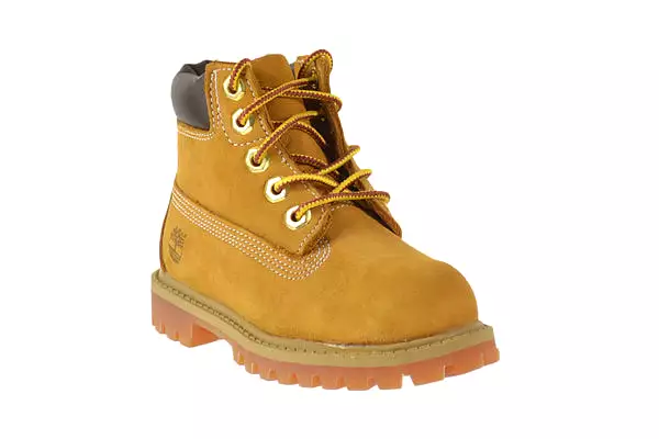 Timberland 6-Inch Premium Big Kids' Waterproof Boots Wheat