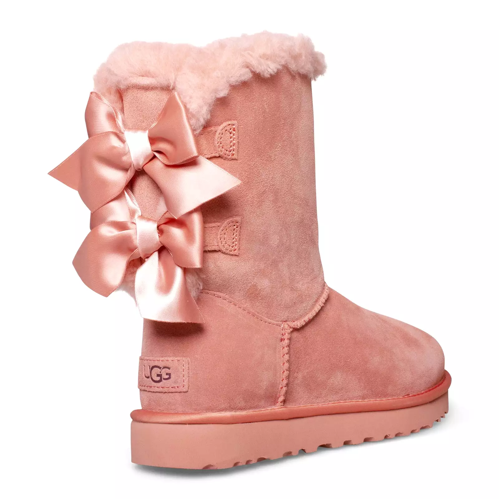 UGG Bailey Bow Satin Clay Pot Boots - Women's