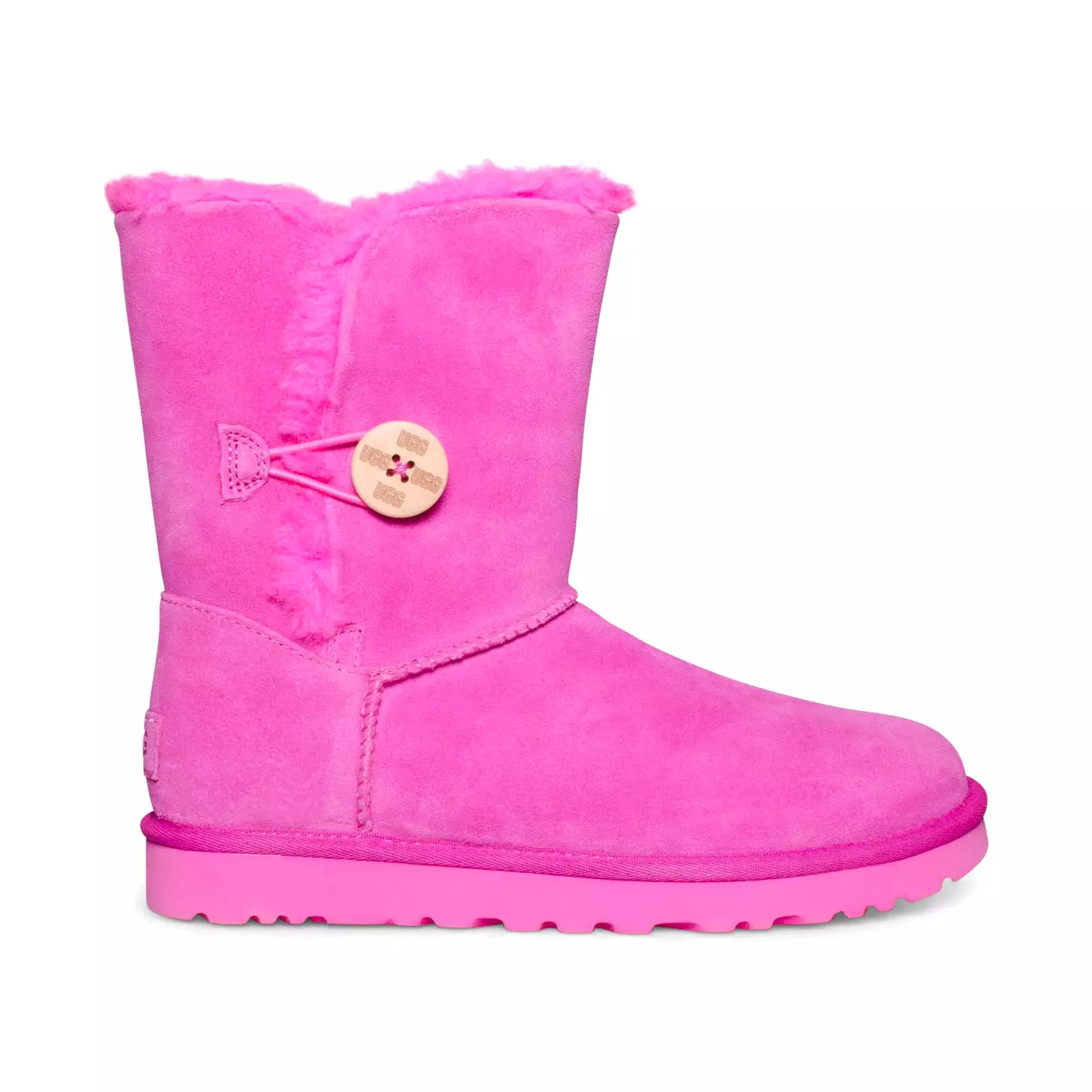 UGG Bailey Button Rock Rose Boots