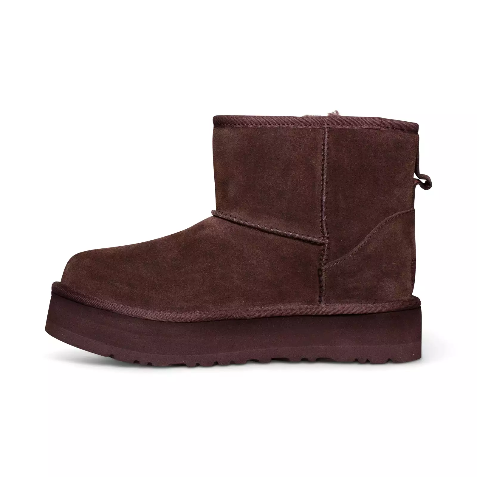 UGG Classic Mini Platform Burnt Cedar Boots - Youth